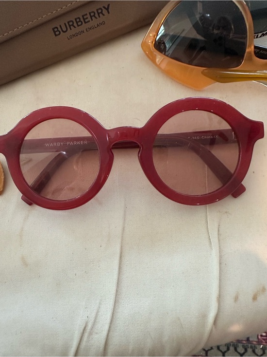 Warby Parker Accessories - Warby Parker Round Burgundy-Pink Sunglasses